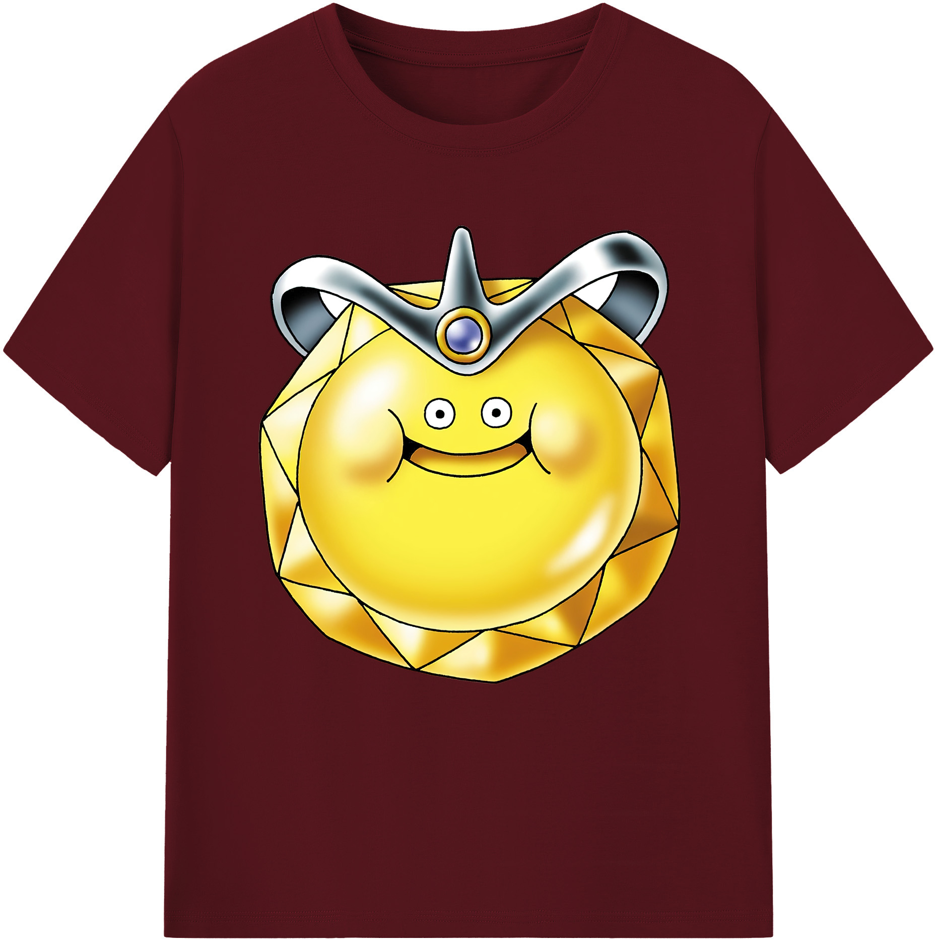 （画像用） ドラゴンクエスト Doragon Kuesuto Dragon Quest 綿100％半袖Tシャツ（フロントプリント）